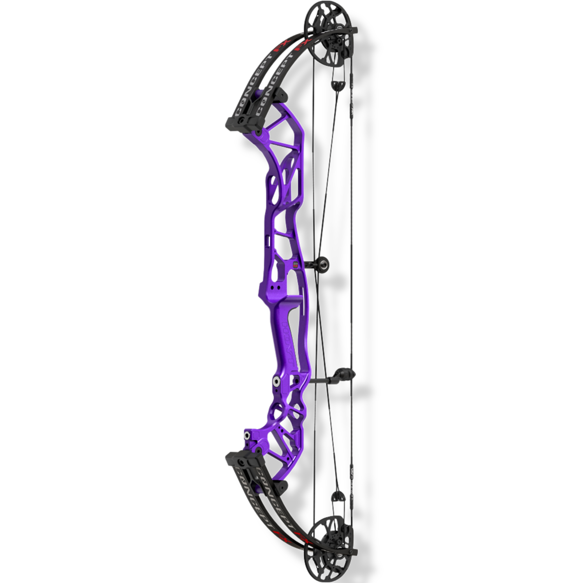 Hoyt Compound Bow Concept FX LH 50#-(24.5"-27.5") 65-75% Let Off Wilderness Handle/Black Out Limbs