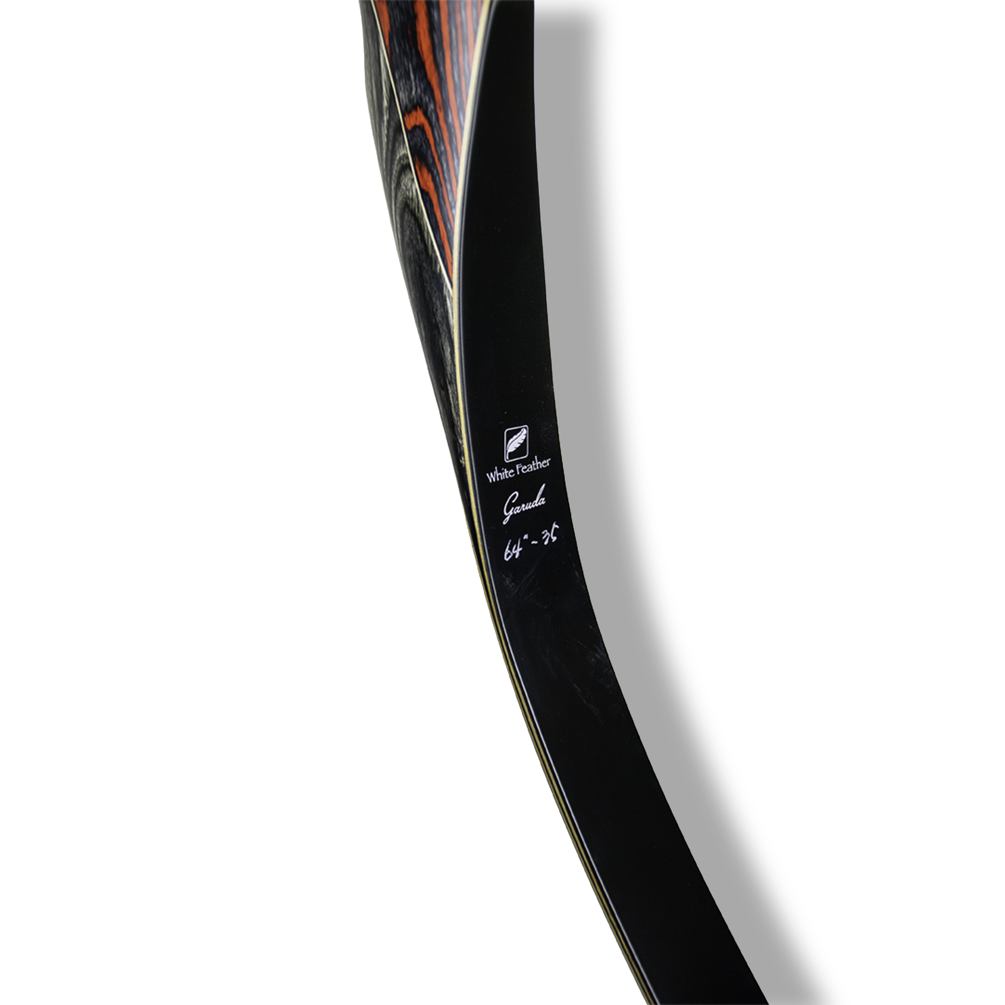 White Feather Fieldbow One Piece Garuda LH Rot 30#