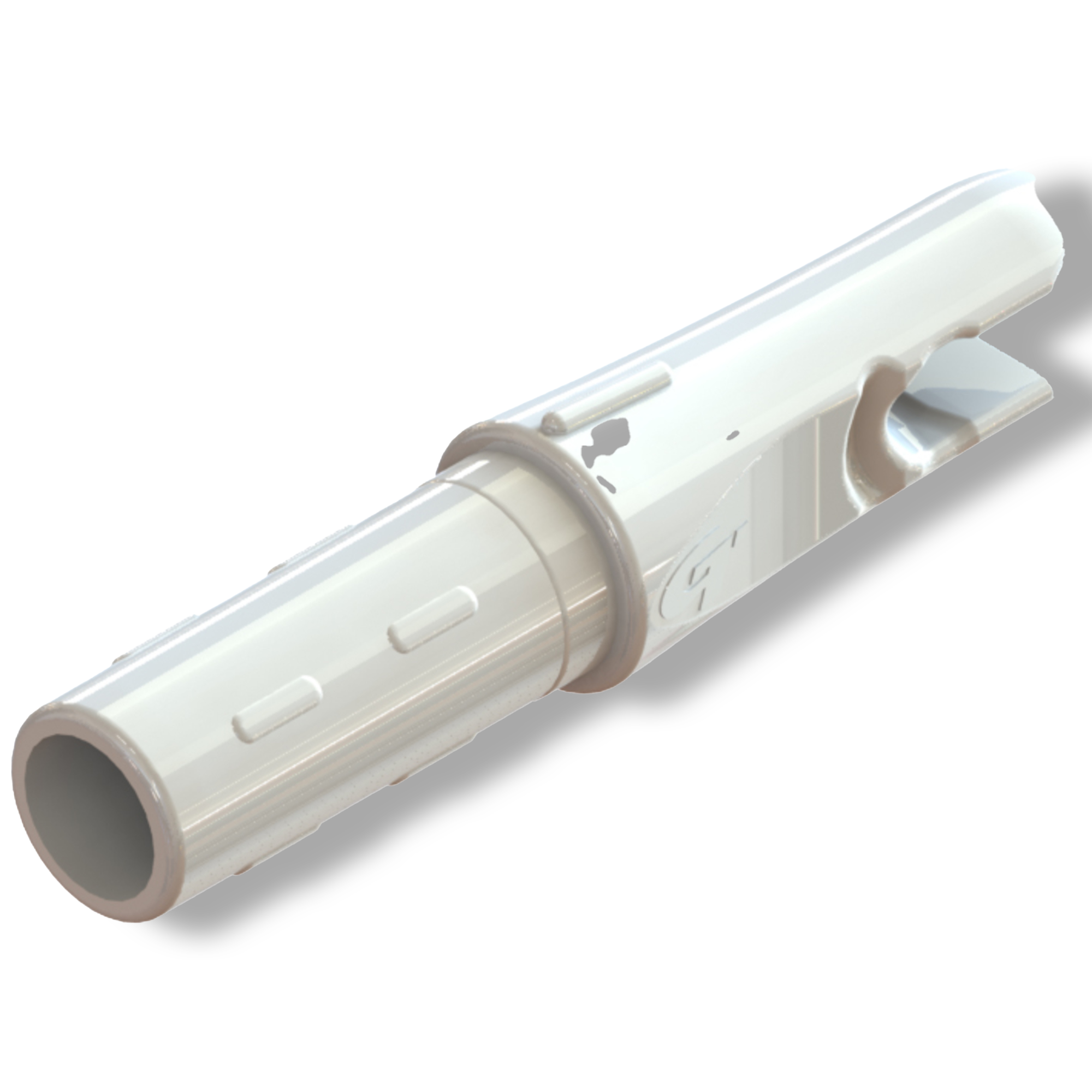 Gold Tip Insert Nock .246 GT Series Weiß