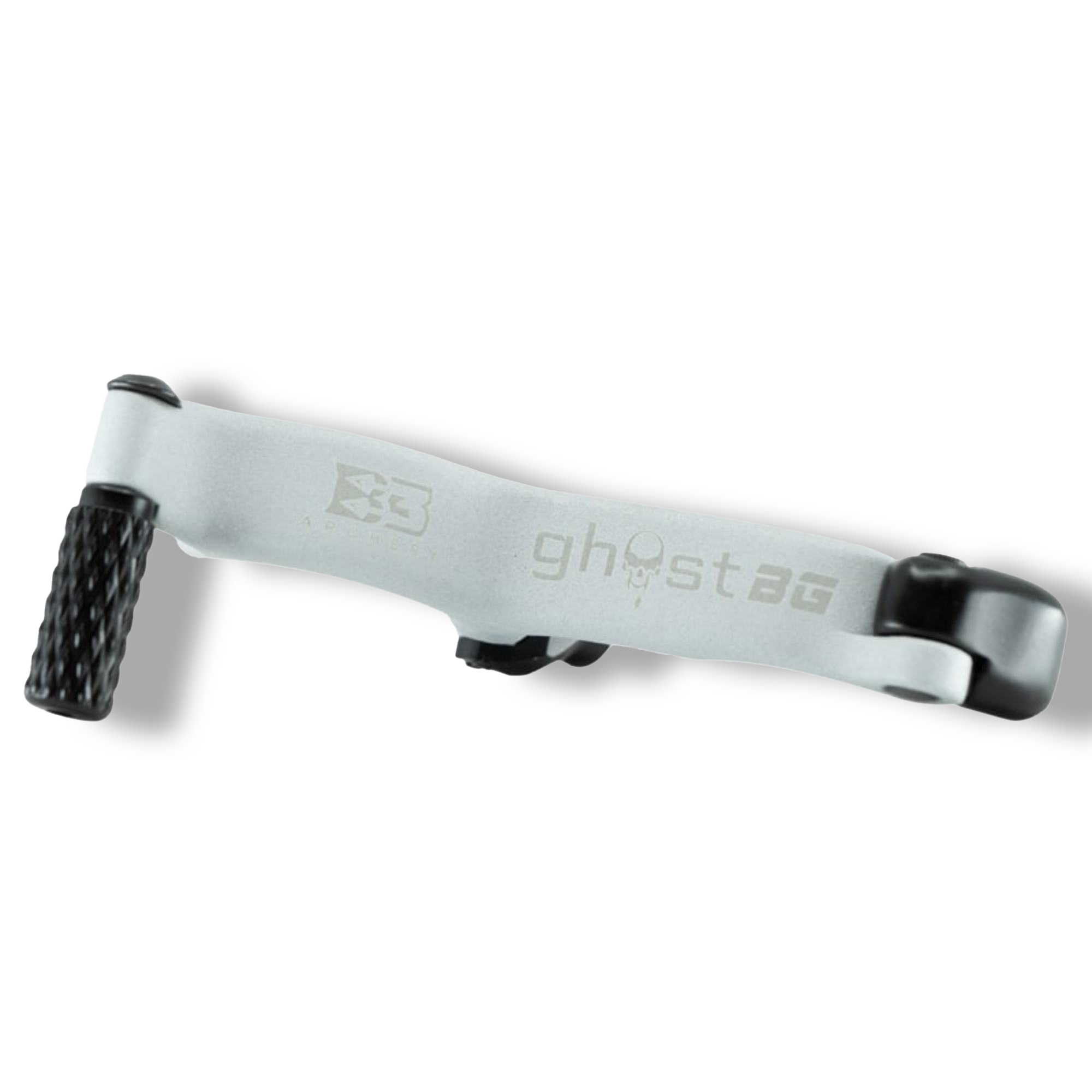 B3 Archery Release Ghost Back Tension Powder Coat White