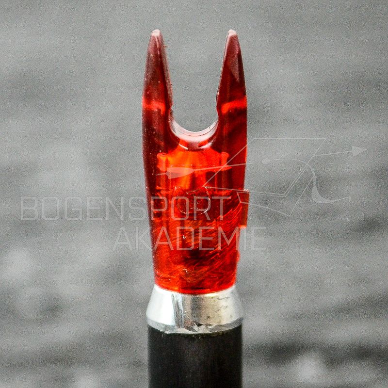 Essentials Archery Competition-Nock 25Stk. Rot