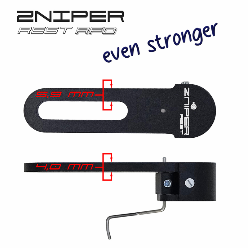 Zniper Arrow Rest RFD LH Black