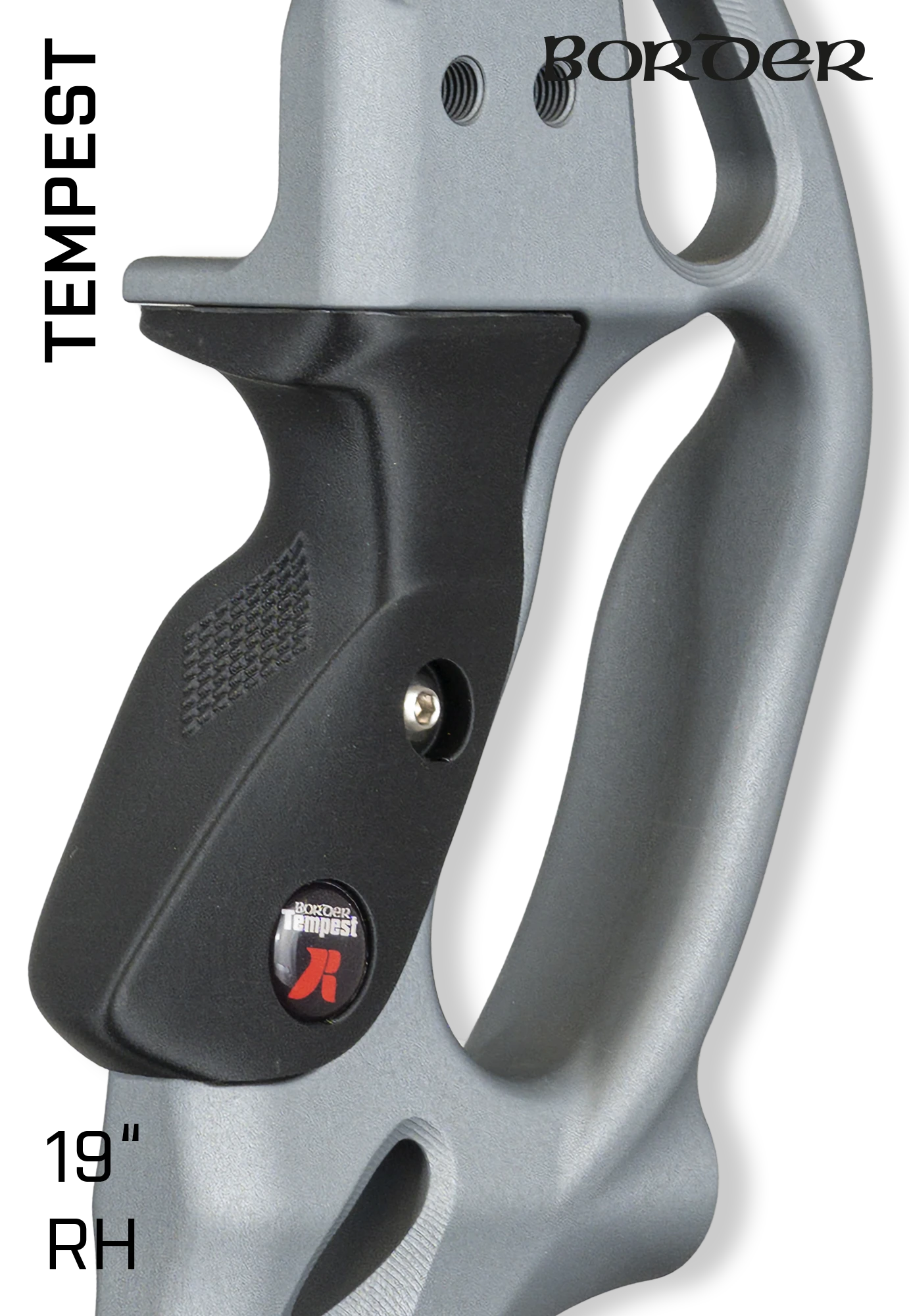 Border Archery Tempest 19" RH Titan ShotBlasted Black Pack L08