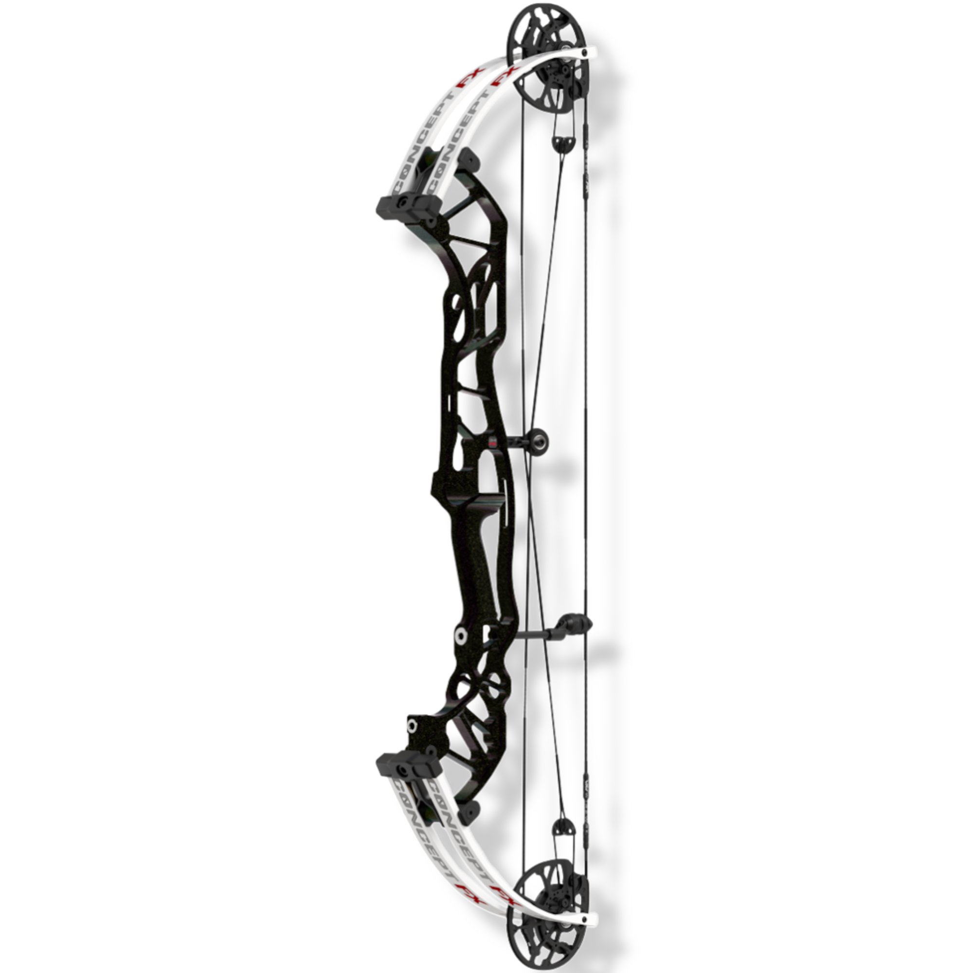 Hoyt Compound Bow Concept FX LH 50#-(24.5"-27.5") 65-75% Let Off Wilderness Handle/Black Out Limbs