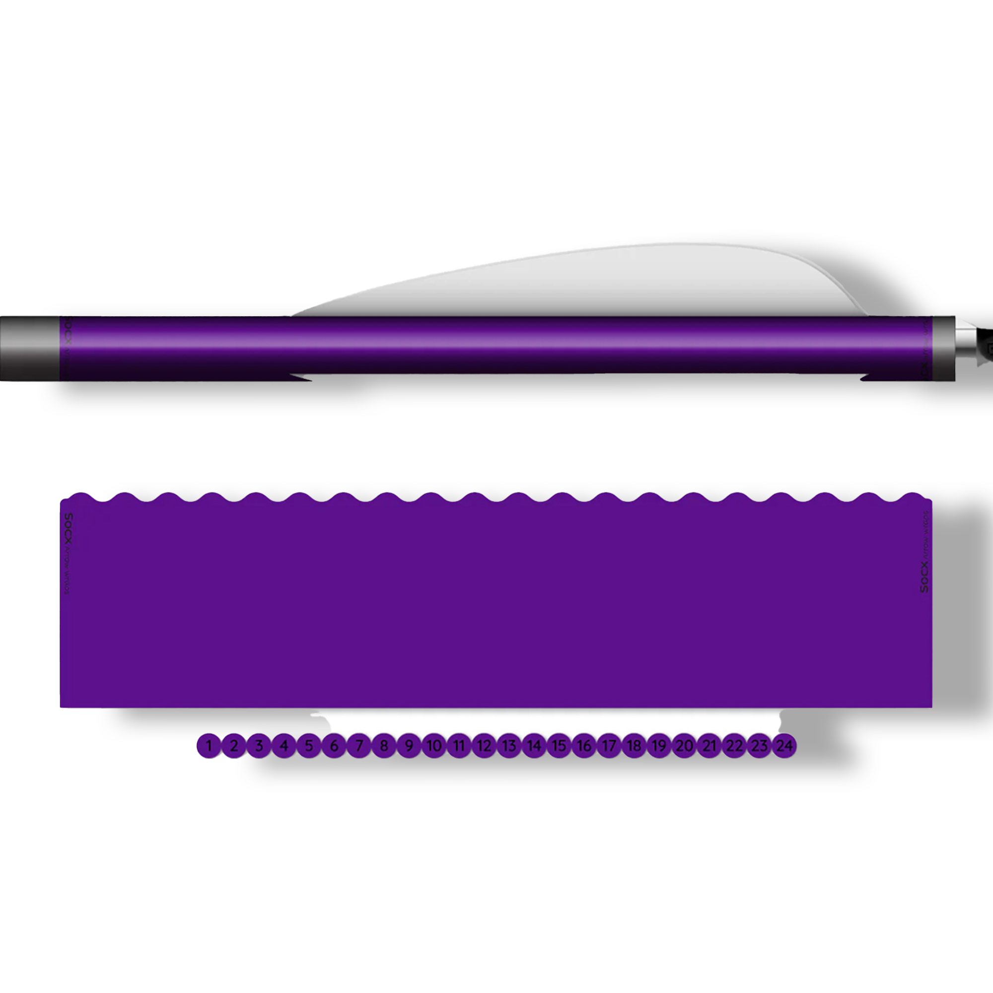 Socx Wrap 10.3 mm Max Regular Color Klar