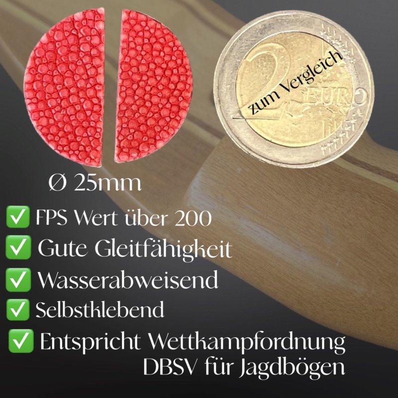 Felex Rochenleder - Stingray Pfeilauflage Rund