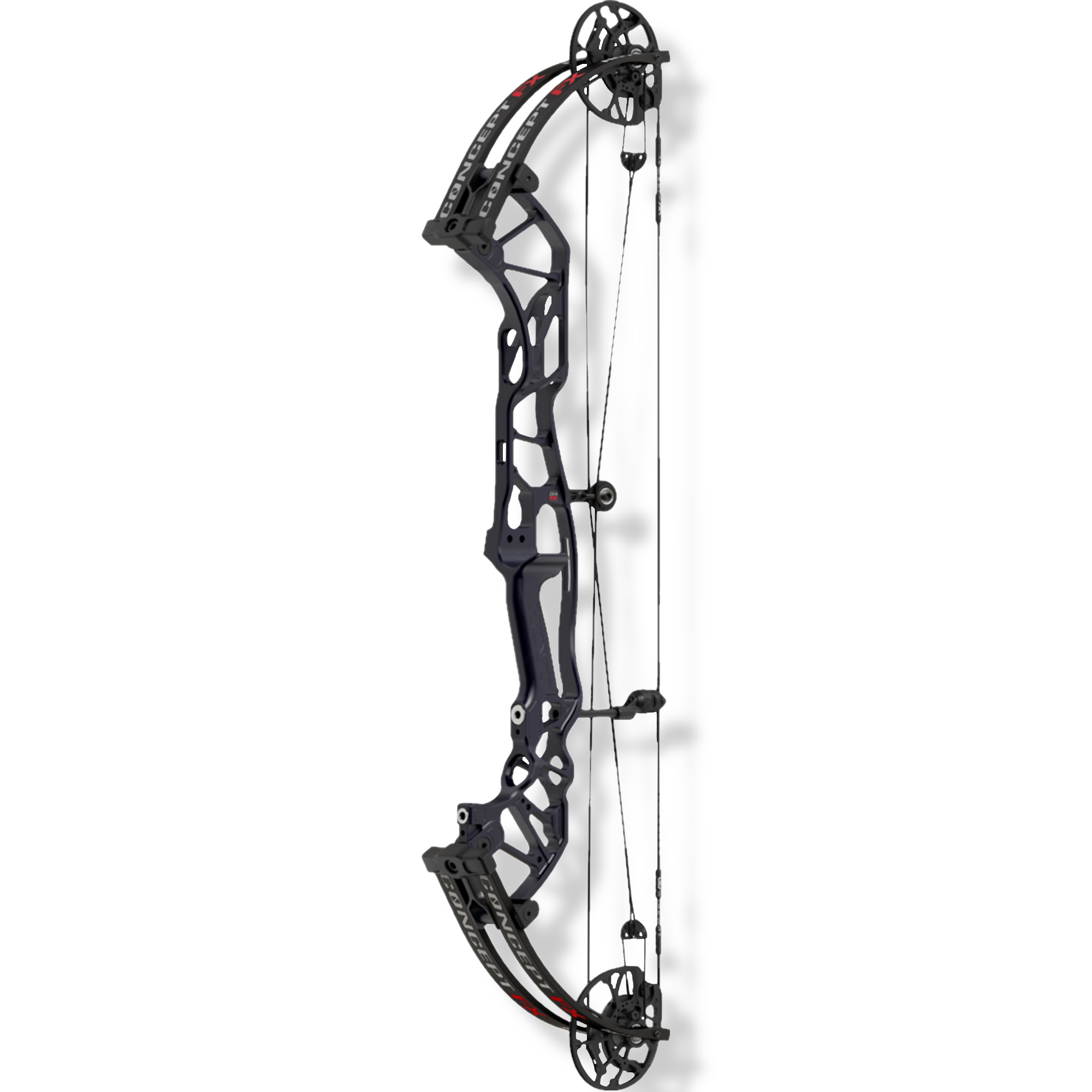 Hoyt Compound Bow Concept FX LH 50#-(24.5"-27.5") 65-75% Let Off Wilderness Handle/Black Out Limbs