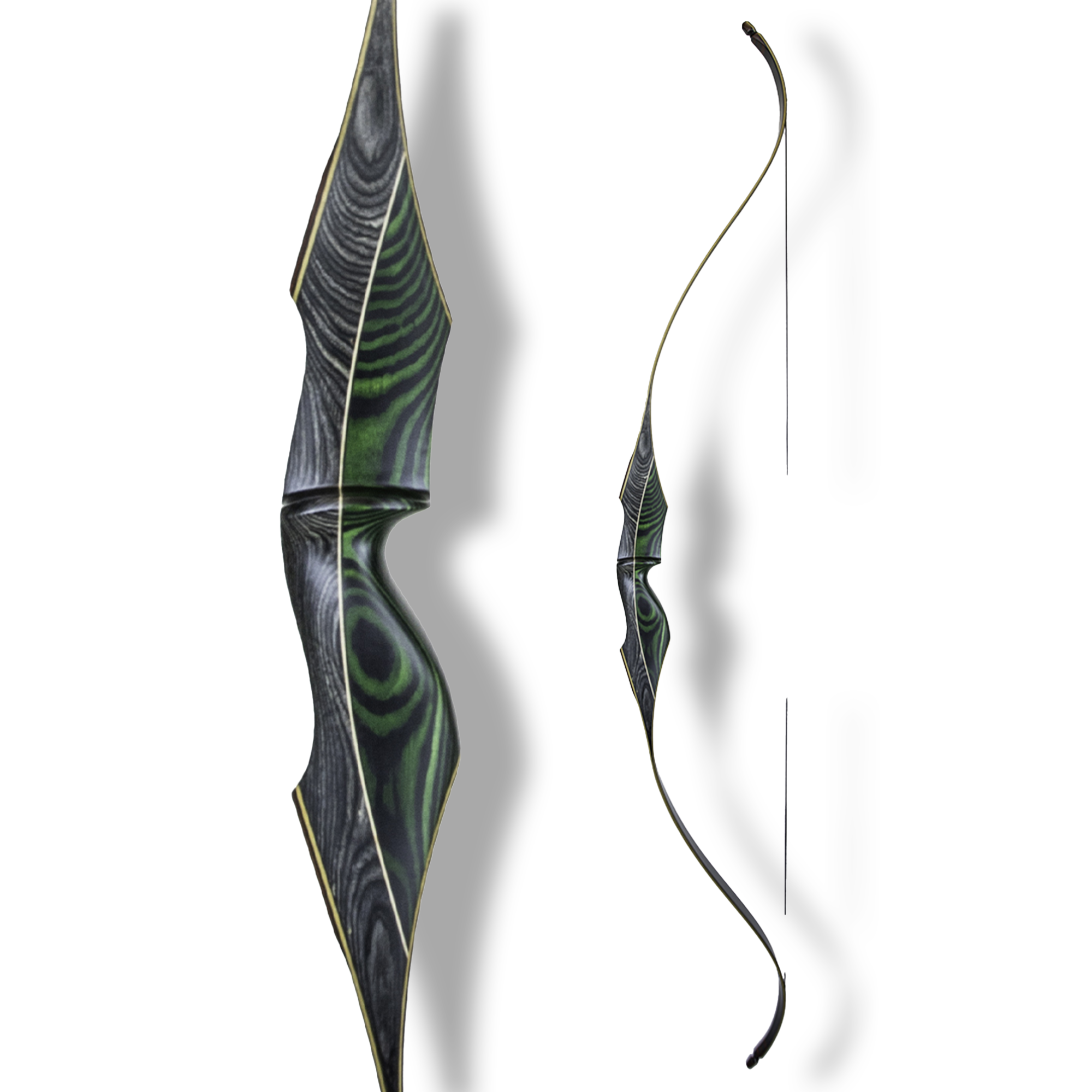 White Feather Fieldbow One Piece Garuda LH Rot 30#