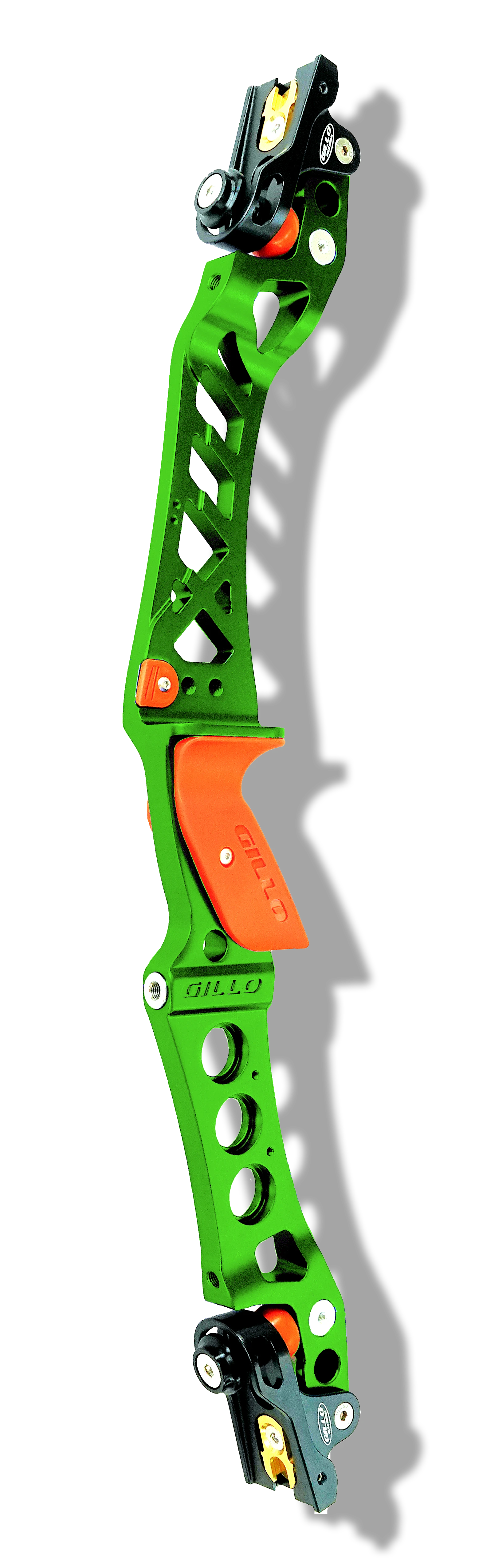 Gillo Recurve Handle GX2 25" ILF RH Black/Green