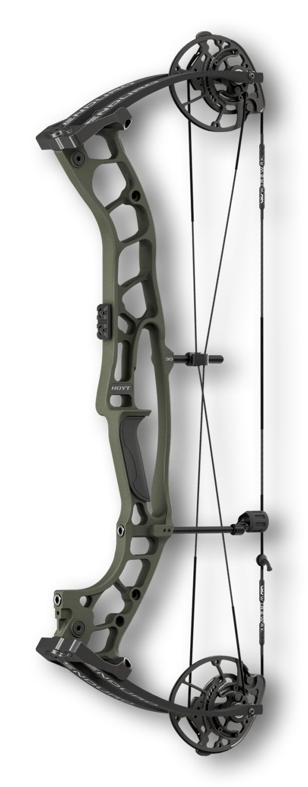 Hoyt Compound Bow Enduro LH 50#-(24.0''-30.0") 80% Let Off Wilderness Handle/Black Out Limbs