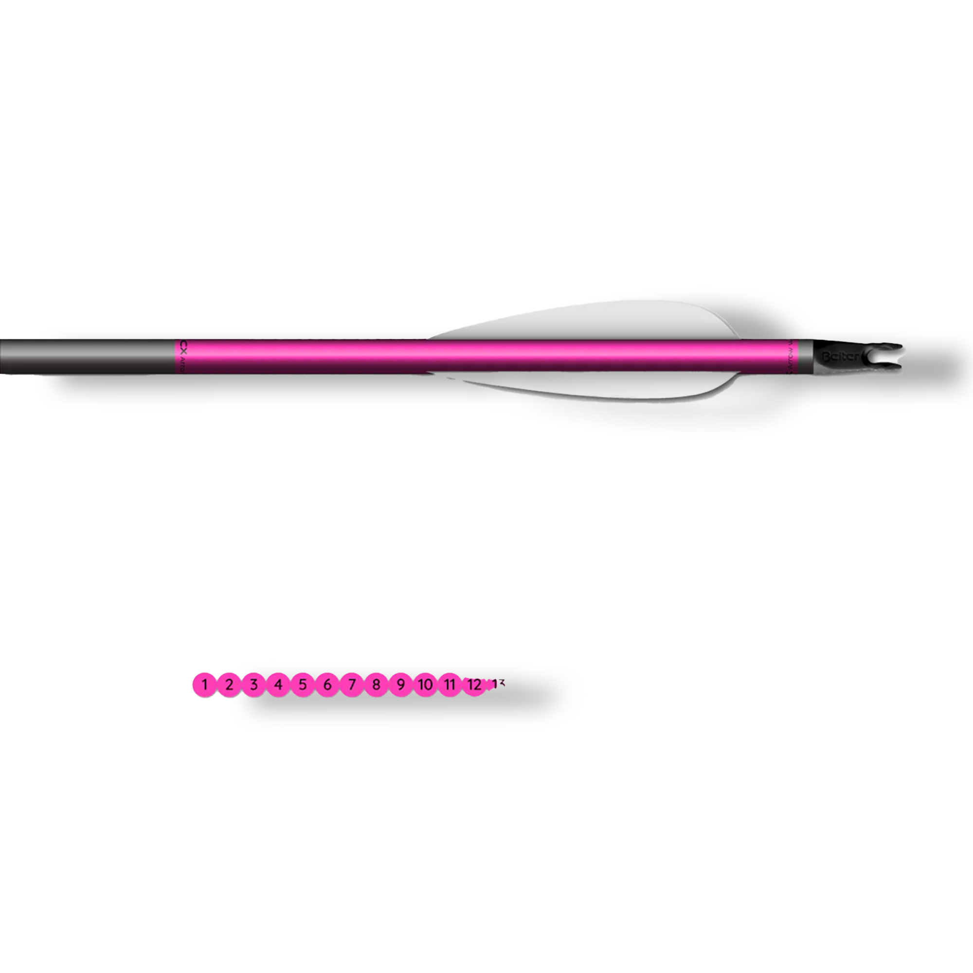 Socx Wrap 5.5 mm Max Fluor Color Pink