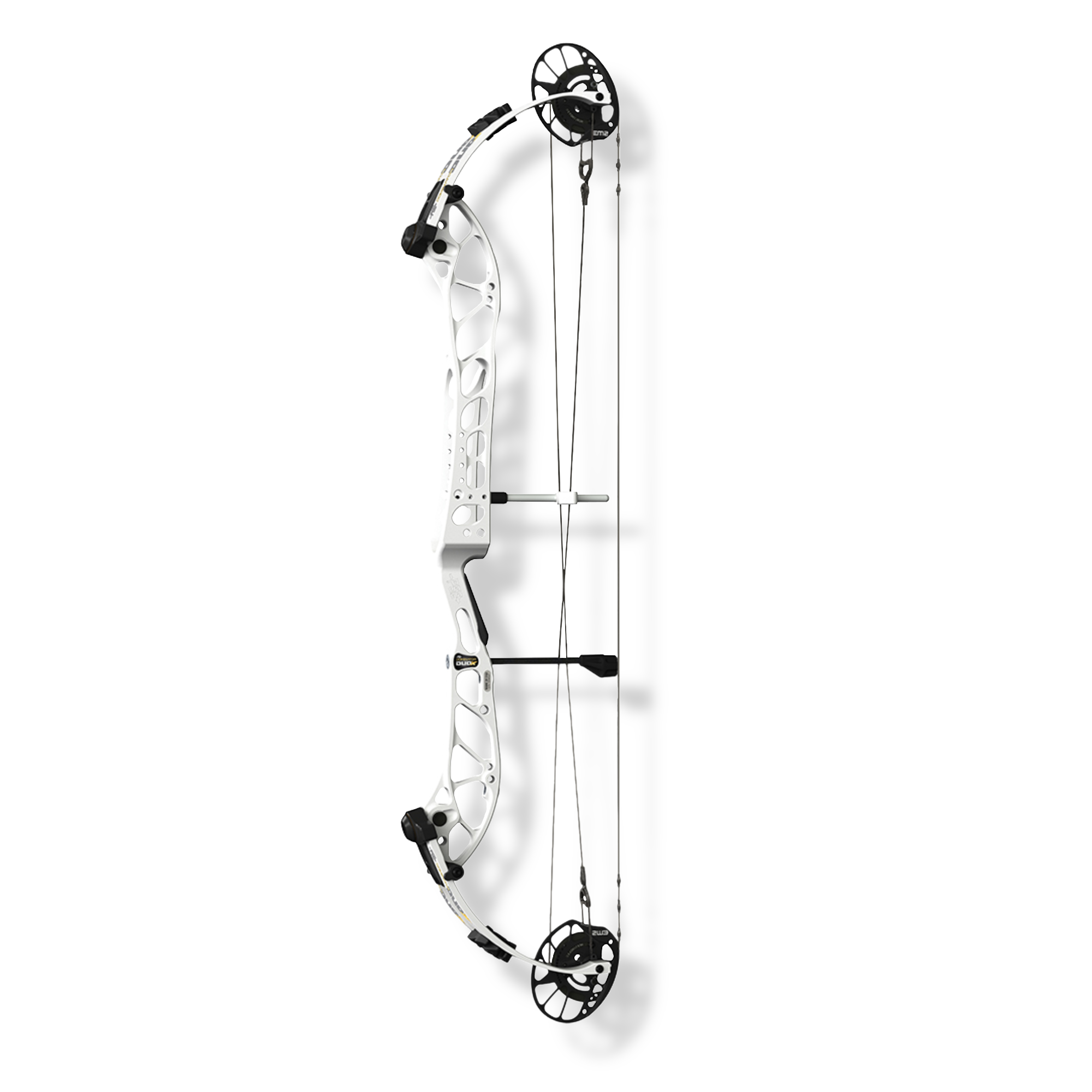 PSE Compound Bow Dominator Duo X 38 M2 RH 60#-(26.0"-30.0") 65-75% Let OffWhite Handle/White Limbs