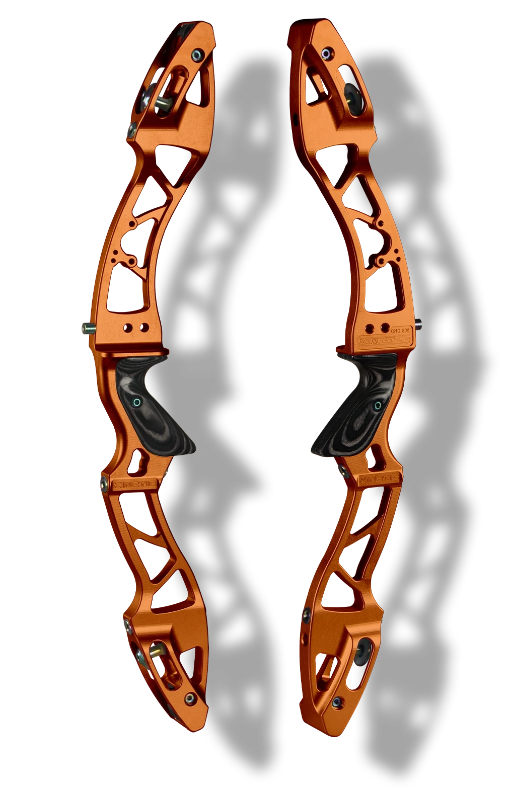 Kinetic Sovren 27" CNC 6061 ILF Riser Orange RH