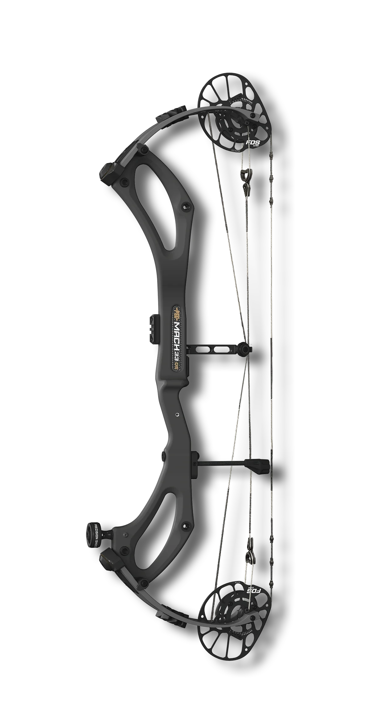 PSE Compound Bow Mach 33 DS 2026 RH 60# 25.5"-31.0" FDS Cam 70-85% LetOff Black