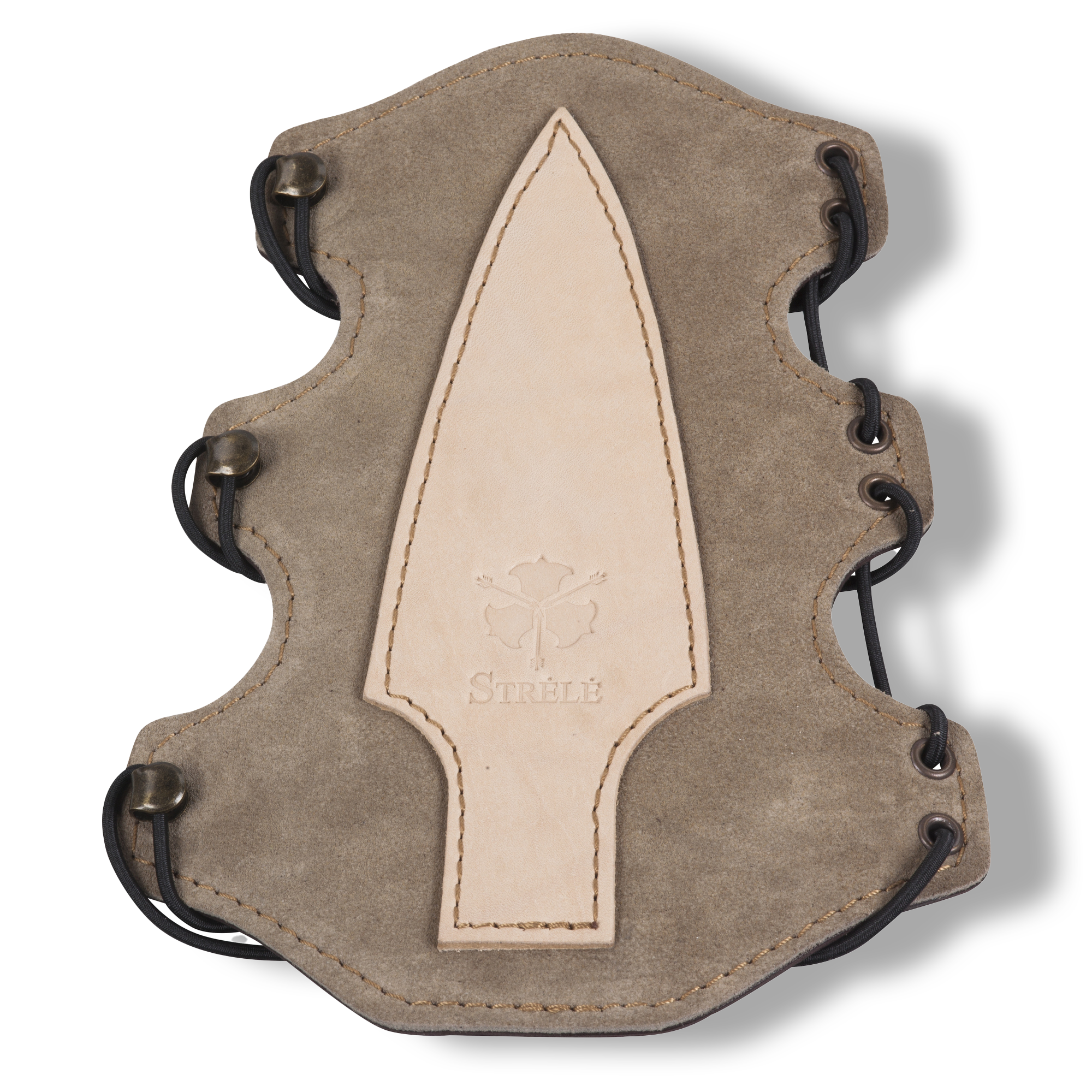 Strele Armguard Chinook 21cm with Hooks Light Brown
