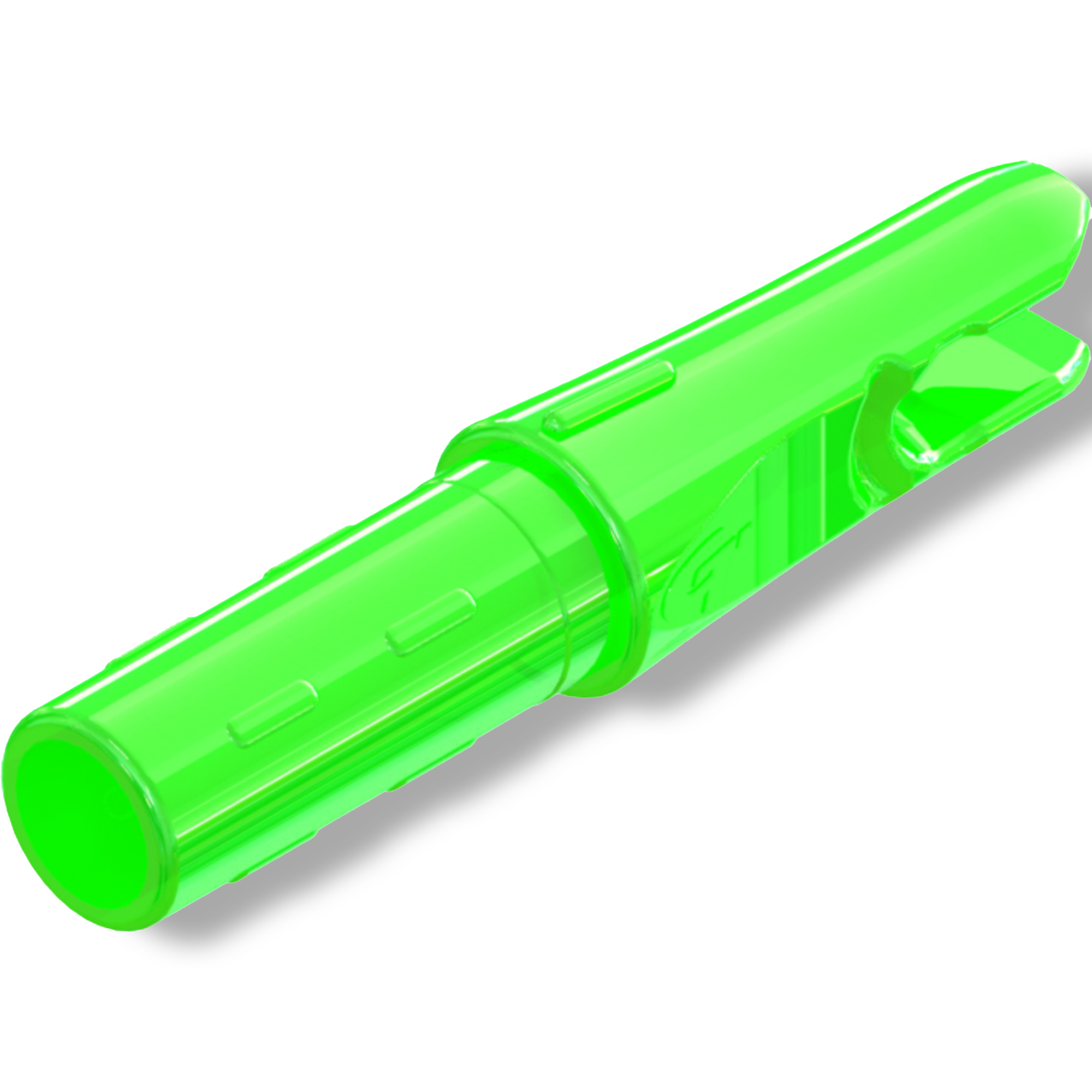 Gold Tip Insert Nock .246 GT Series Luor GRün