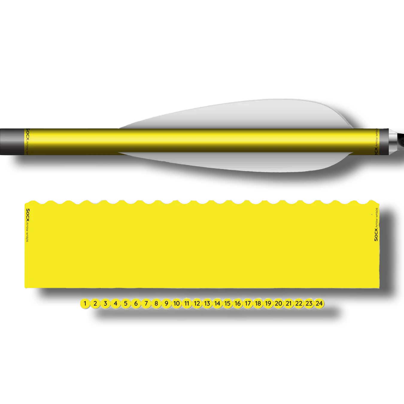 Socx Wrap 10.3 mm Max Fluor Color Gelb