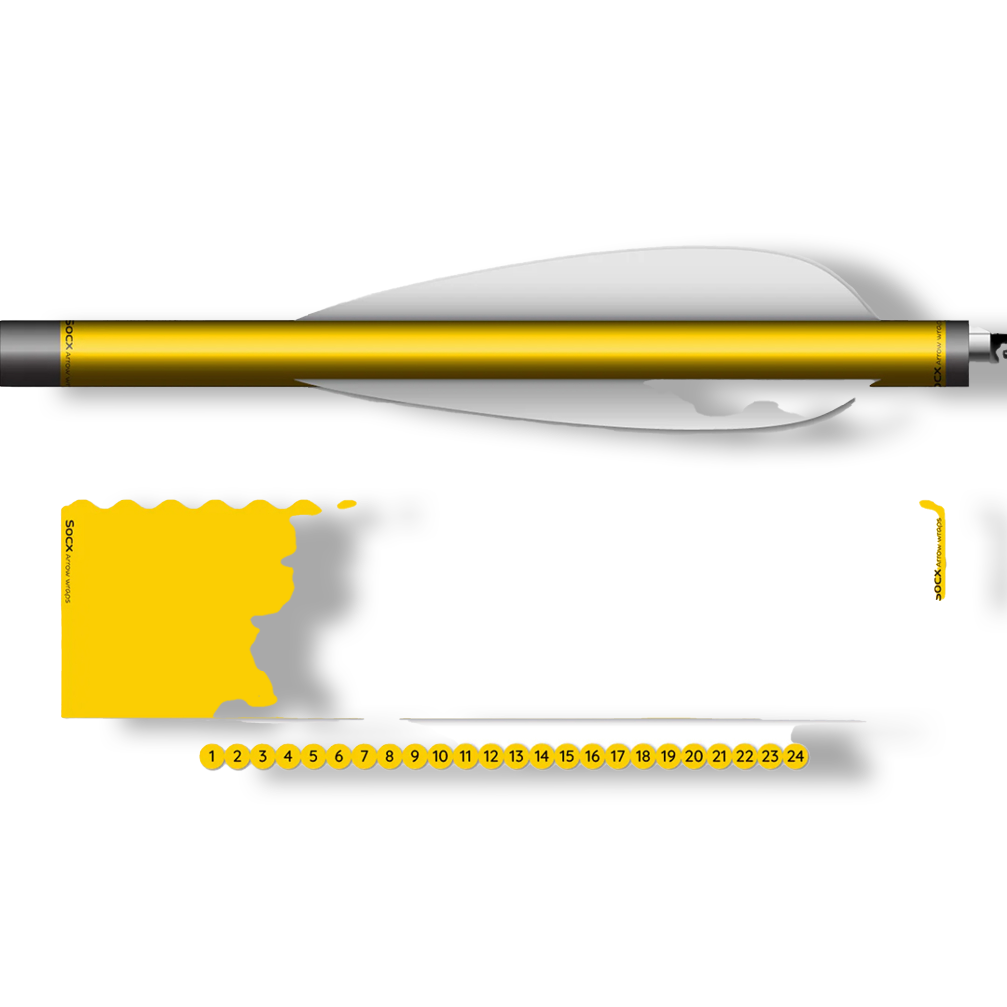 Socx Wrap 10.3 mm Max Regular Color Gelb