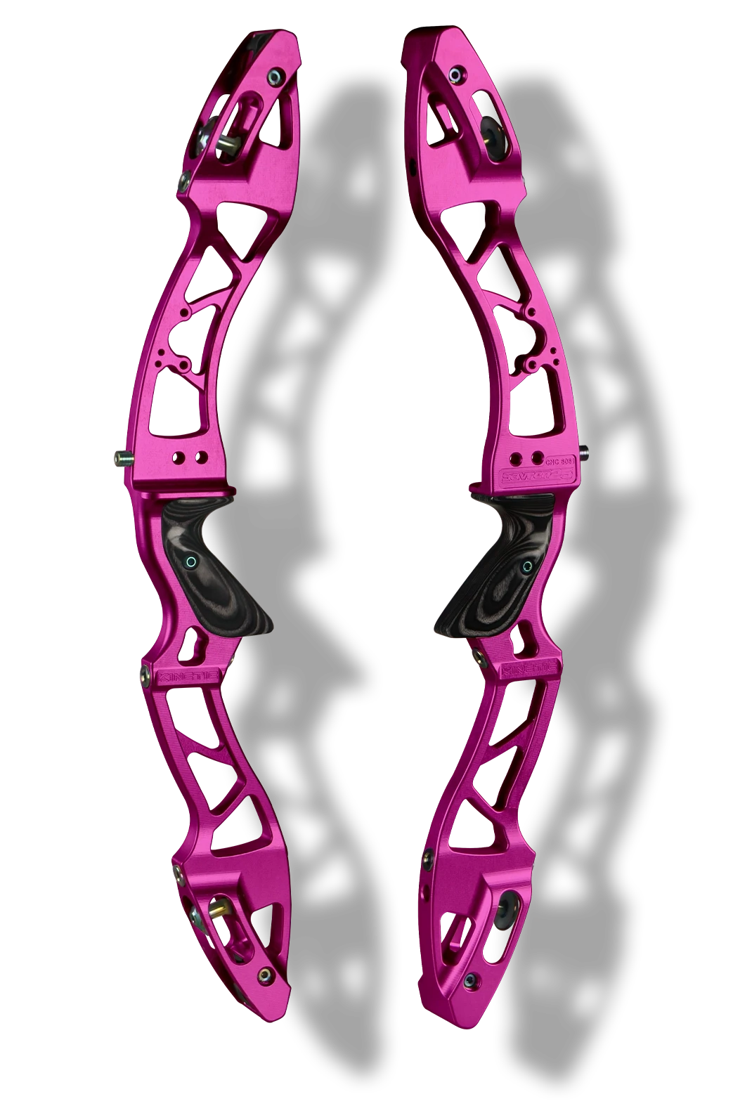 Kinetic Sovren 25" CNC 6061 ILF Riser Pink RH