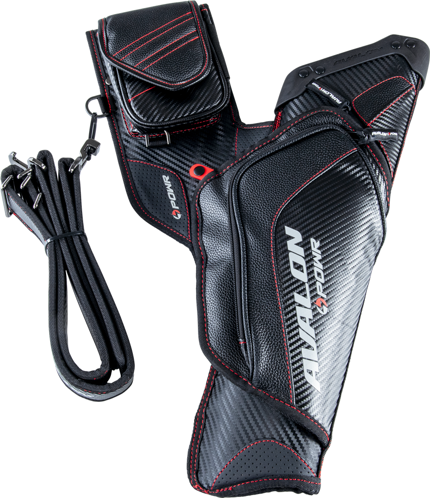 Avalon Powr Target Quiver mit Gürtel und 3 Taschen
