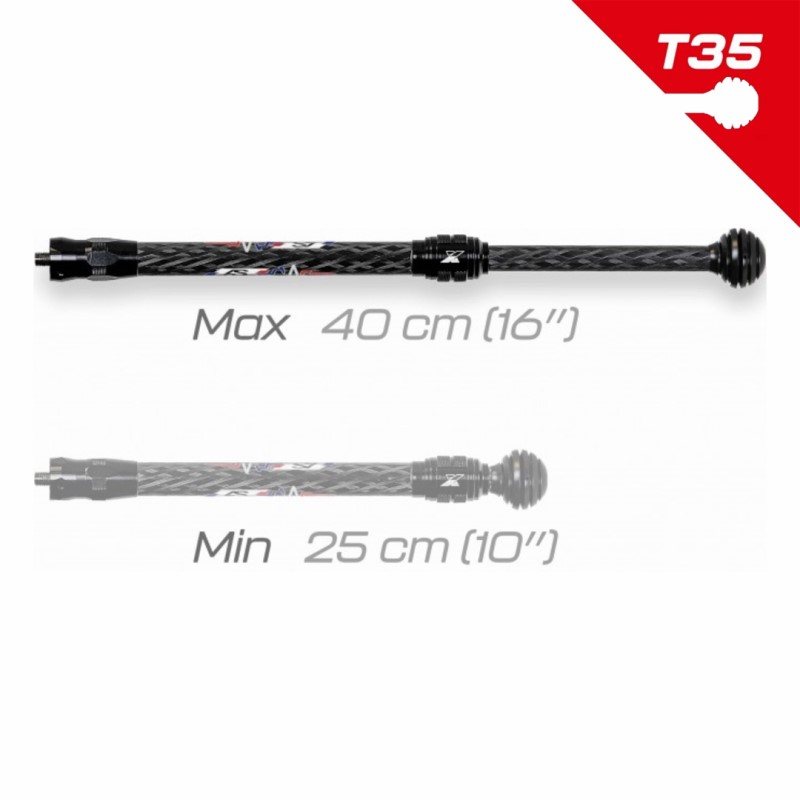 Arc Systeme Telescopic Stabilizer Short AS X18 T35 16"