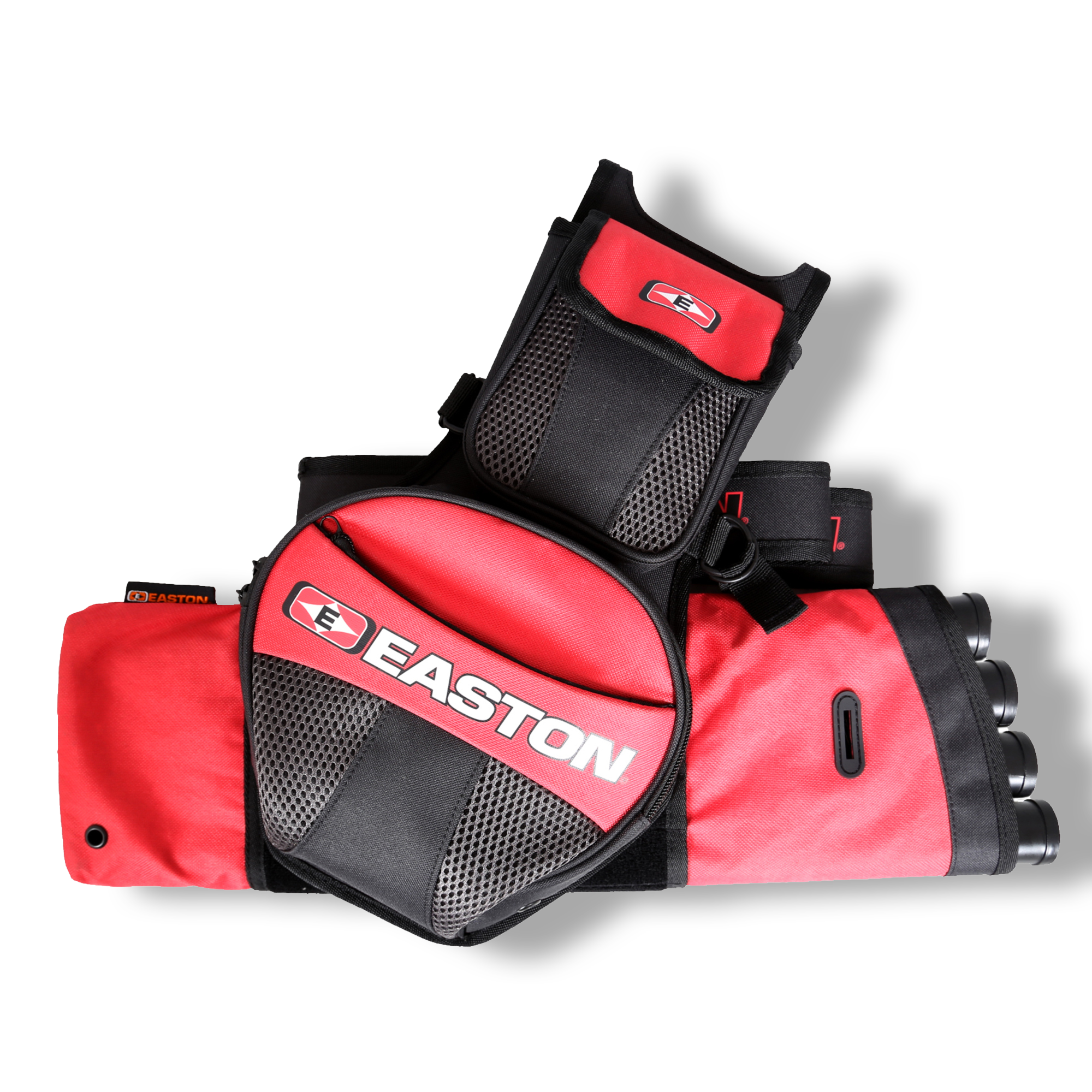 Easton Quiver Long Hip Flipside 4-Tube 4-Tube LH/RH Red