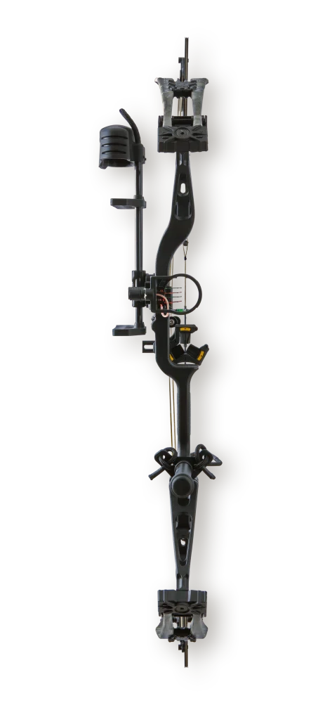 Bear Archery Compound Bow Whitetail INT Package LH (45#-60#)-(25.0"-30.0") 75%-90% Let Off Black Handle/Veil Whitetail Limbs