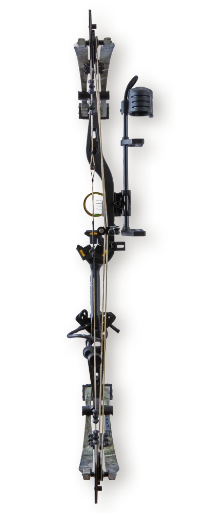 Bear Archery Compound Bow Whitetail INT Package LH (45#-60#)-(25.0"-30.0") 75%-90% Let Off Black Handle/Veil Whitetail Limbs