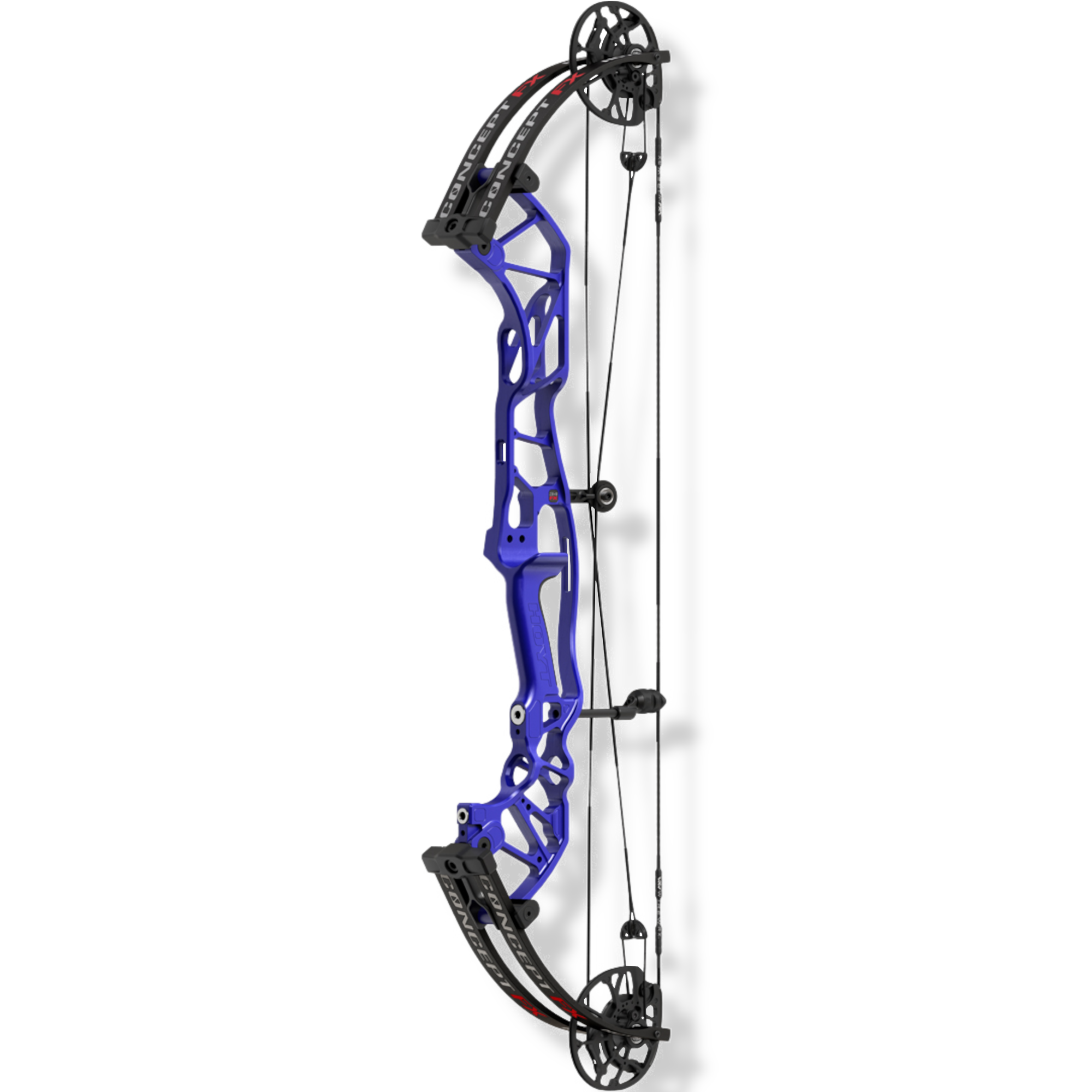Hoyt Compound Bow Concept FX LH 50#-(24.5"-27.5") 65-75% Let Off Wilderness Handle/Black Out Limbs