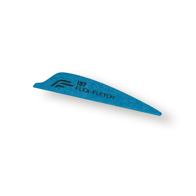 Flex-Fletch Vane FFP-187 Shield Pearlescent Blue