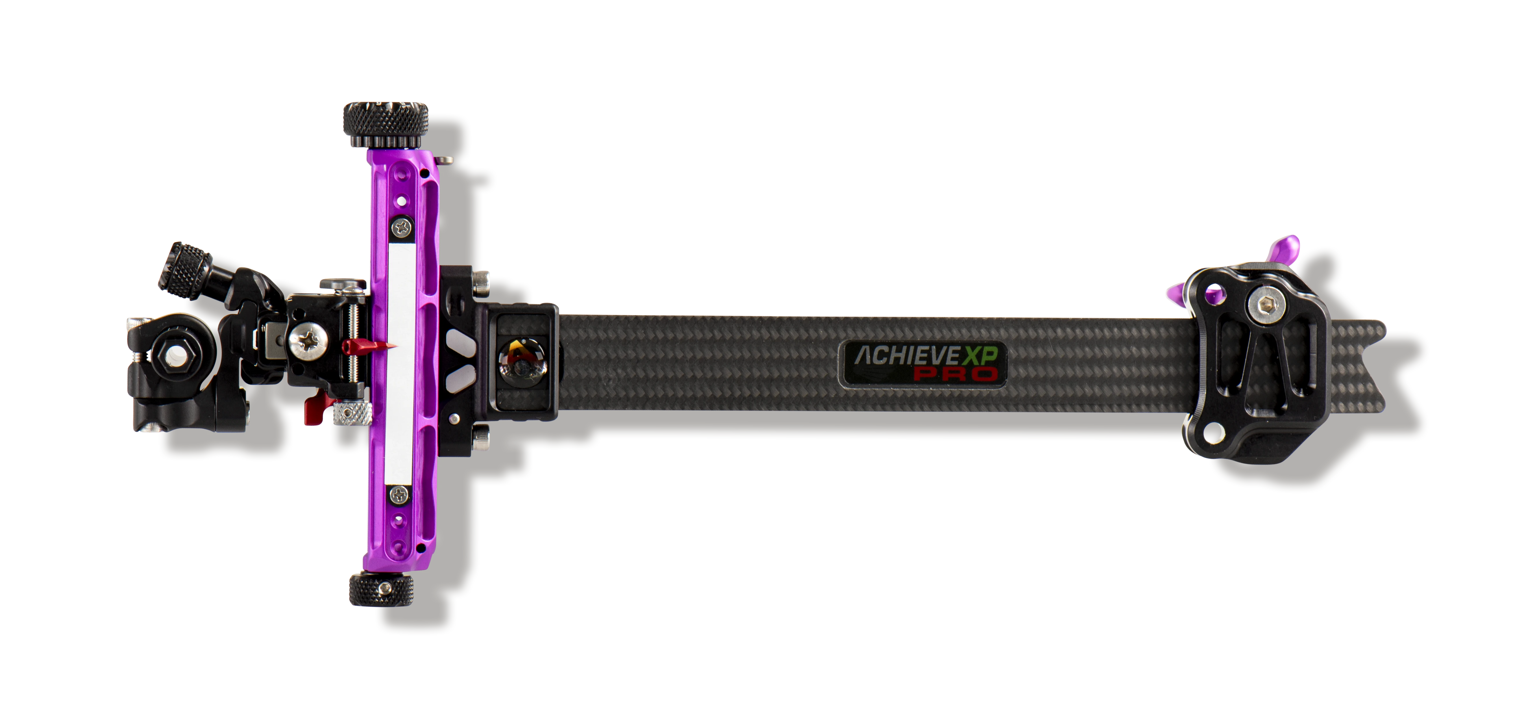 Axcel Sight Achieve XP Pro UHM Diamond Weave Carbon Bar Compound 9" RH Purple/Black